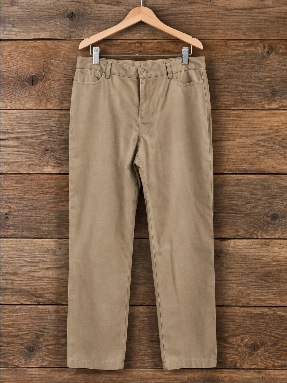Men's Classic Chino Pants in Khaki